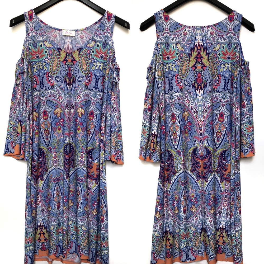Ivy Lane Cold Shoulder Dress